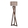 Candeeiro de chão MACKA 1xE27/60W/230V bege/castanho