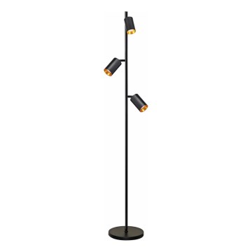 Candeeiro de chão MARIBEL 3xGU10/12W/230V preto
