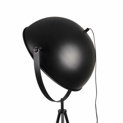 Candeeiro de chão MATYLDA 1xE27/20W/230V preto/dourado
