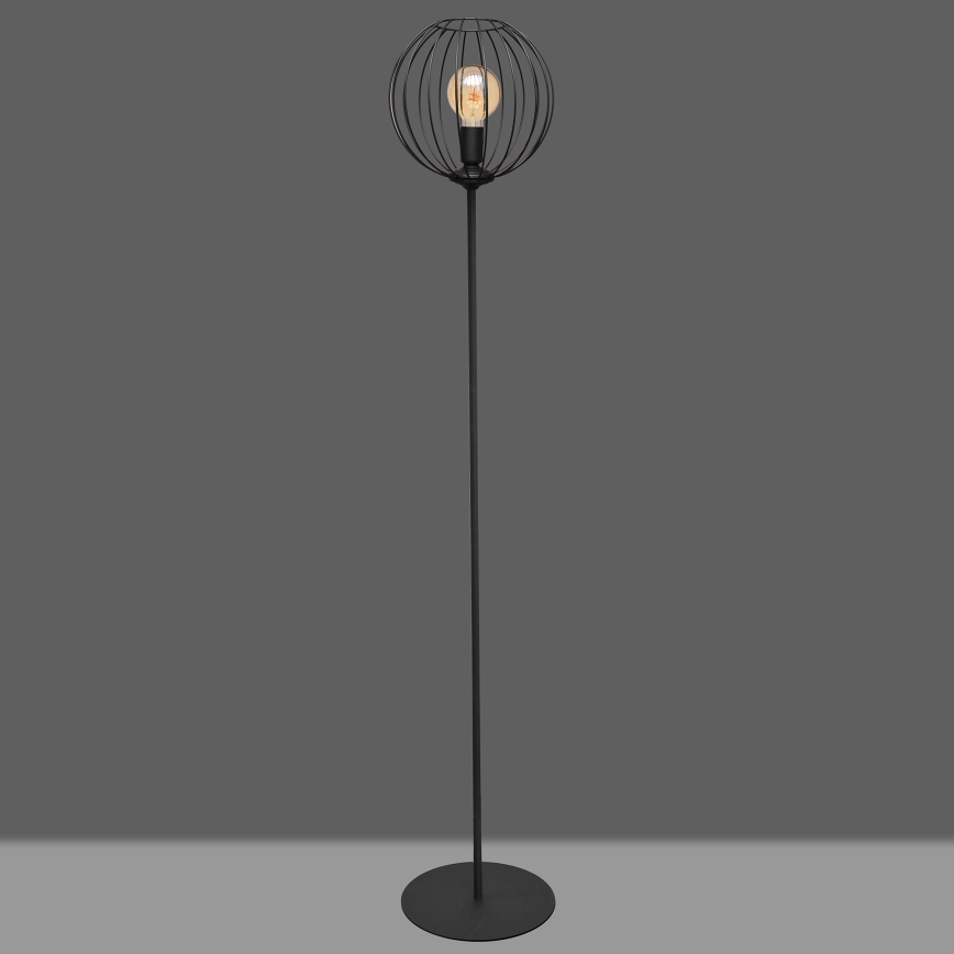 Candeeiro de chão MERCURE 1xE27/15W/230V preto