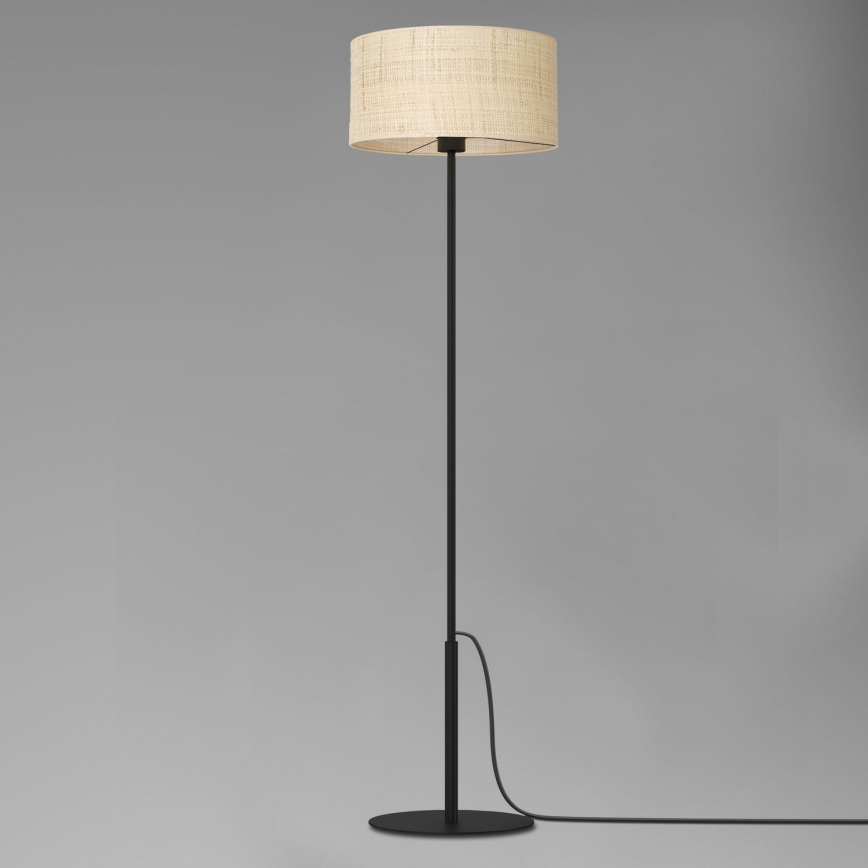 Candeeiro de chão RATTAN 1xE27/60W/230V vime