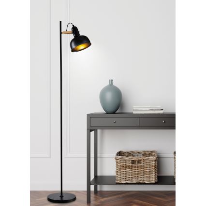Candeeiro de chão RENO 1xE27/40W/230V preto