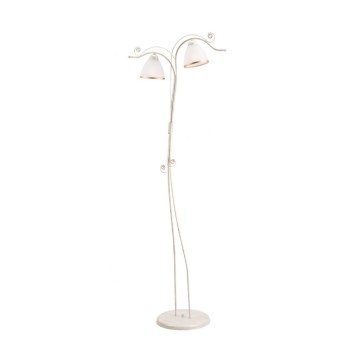 Candeeiro de chão RETRO II 2xE27/60W/230V branco