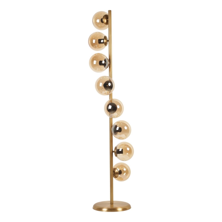 Candeeiro de chão SIMAY 8xE27/40W/230V dourado