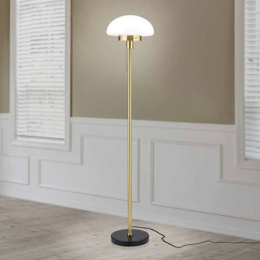Candeeiro de chão SPARTA 1xE27/40W/230V dourado/preto
