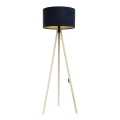 Candeeiro de chão STANDART 1xE27/60W/230V azul/bege
