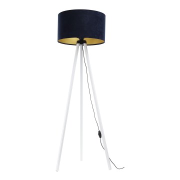 Candeeiro de chão STANDART 1xE27/60W/230V azul/branco