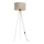 Candeeiro de chão STANDART 1xE27/60W/230V bege/branco