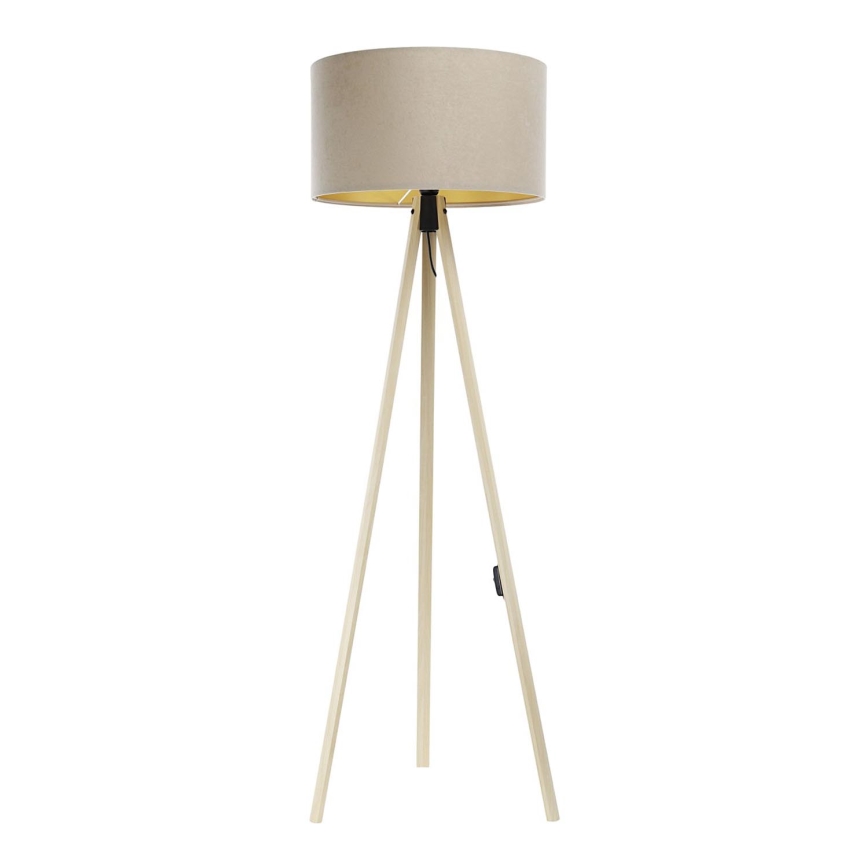 Candeeiro de chão STANDART 1xE27/60W/230V bege