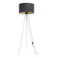 Candeeiro de chão STANDART 1xE27/60W/230V cinzento/branco
