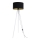 Candeeiro de chão STANDART 1xE27/60W/230V preto/branco
