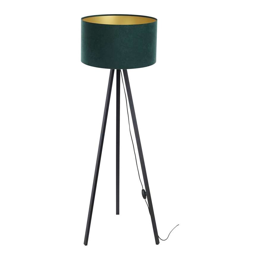 Candeeiro de chão STANDART 1xE27/60W/230V verde/preto