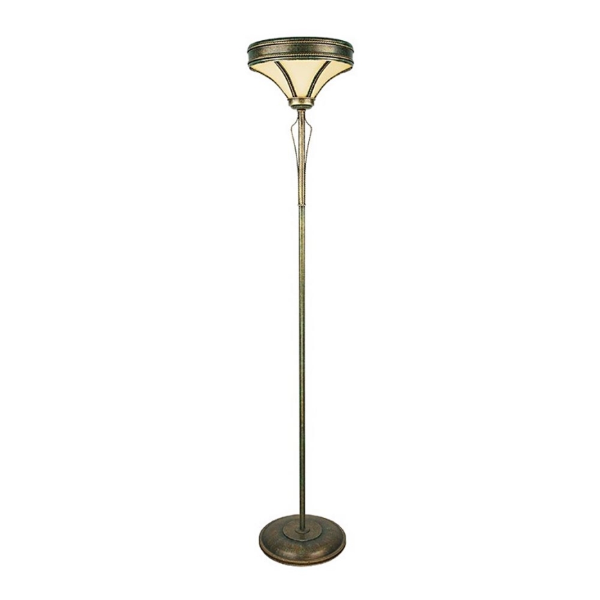 Candeeiro de chão TANAJA 3xE14/60W/230V verde
