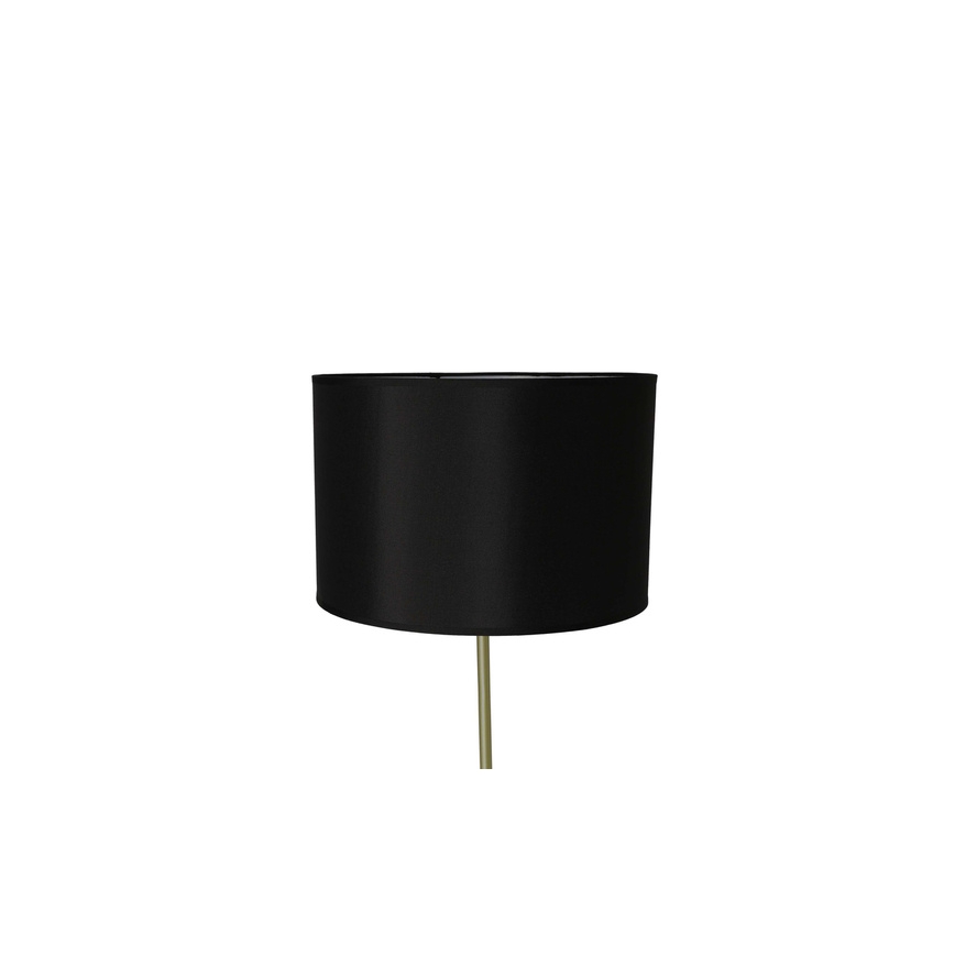 Candeeiro de chão TEGOLA 1xE27/60W/230V preto/dourado