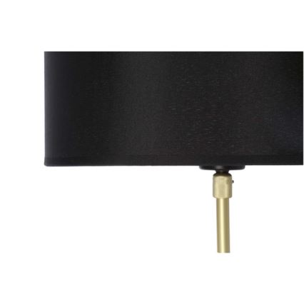 Candeeiro de chão TEGOLA 1xE27/60W/230V preto/dourado
