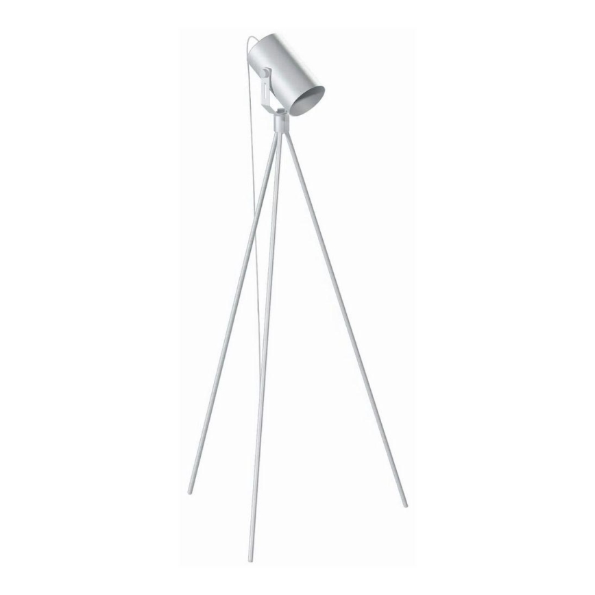 Candeeiro de chão TUBA 1xE27/24W/230V branco