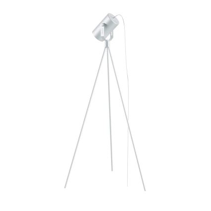 Candeeiro de chão TUBA 1xE27/24W/230V branco