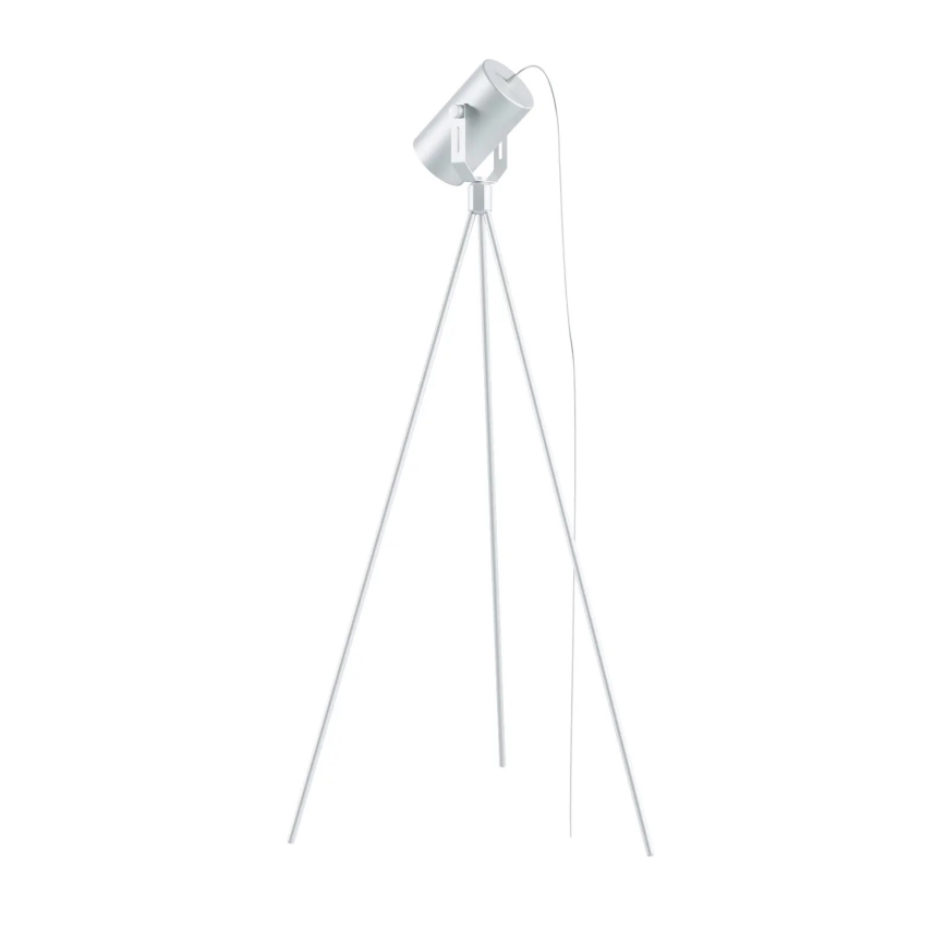 Candeeiro de chão TUBA 1xE27/24W/230V branco