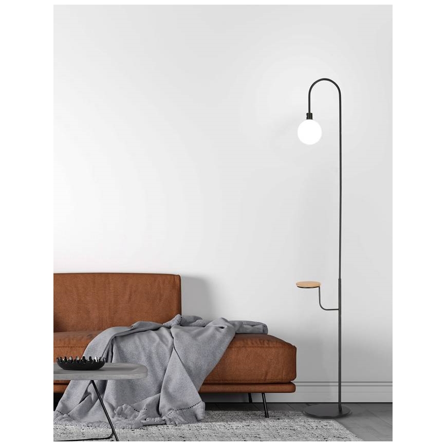 Candeeiro de chão VANITY 1xG9/40W/230V preto
