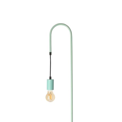 Candeeiro de chão WALK 1xE27/40W/230V turquesa