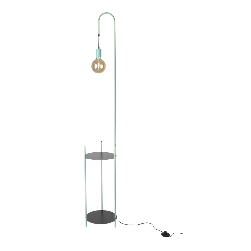 Candeeiro de chão WALK 1xE27/40W/230V turquesa