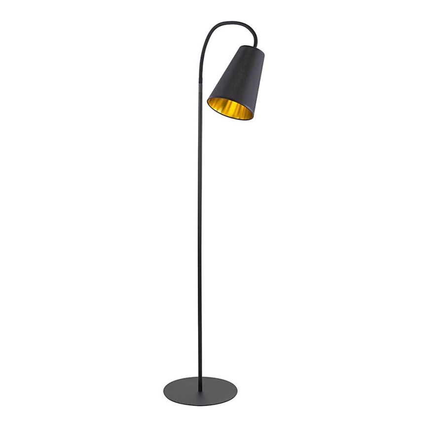 Candeeiro de chão WIRE 1xE27/15W/230V preto/dourado