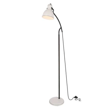 Candeeiro de chão ZUMBA 1xE27/40W/230V branco/preto