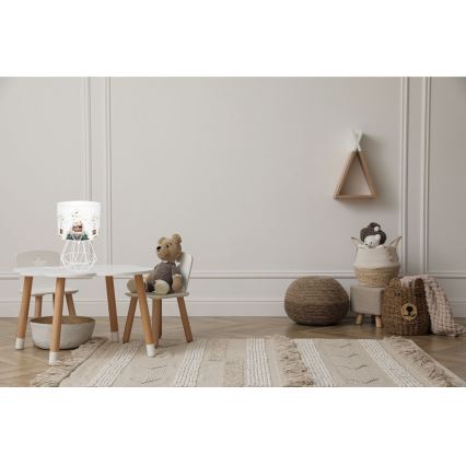 Candeeiro de criança BEARS 1xE27/60W/230V