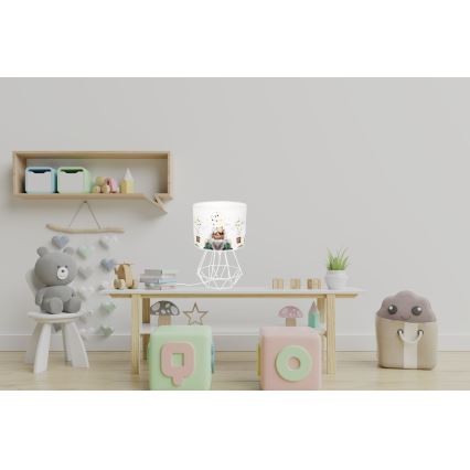 Candeeiro de criança BEARS 1xE27/60W/230V