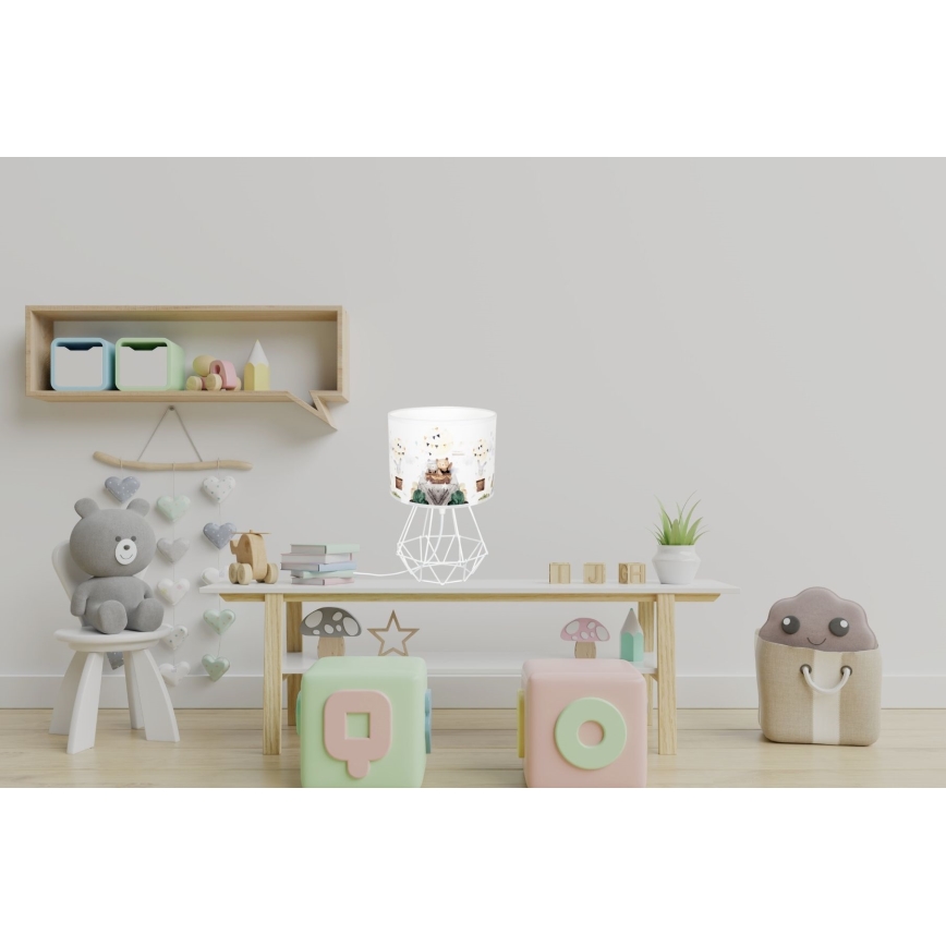 Candeeiro de criança BEARS 1xE27/60W/230V