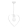 Candeeiro de criança LOVE 1xE27/60W/230V branco