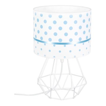Candeeiro de criança PIKKI 1xE27/60W/230V azul