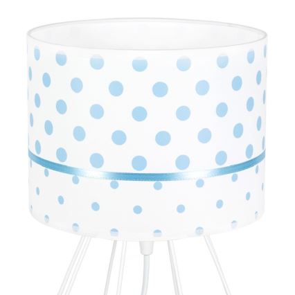 Candeeiro de criança PIKKI 1xE27/60W/230V azul