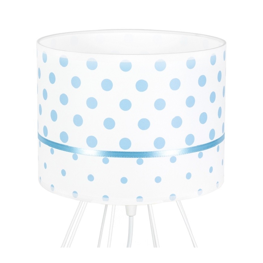 Candeeiro de criança PIKKI 1xE27/60W/230V azul