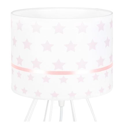 Candeeiro de criança PIKKI 1xE27/60W/230V rosa