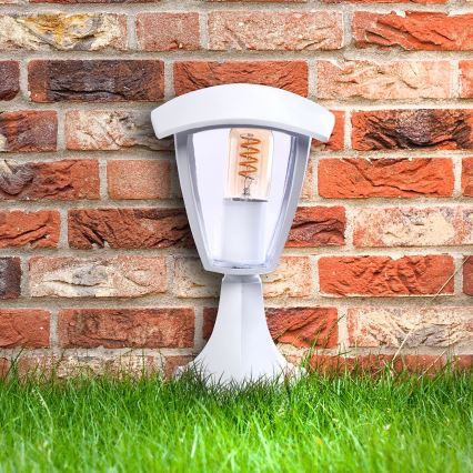 Candeeiro de exterior FOX 1xE27/40W/230V IP44 branco