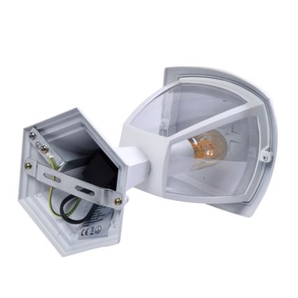Candeeiro de exterior FOX 1xE27/40W/230V IP44 branco