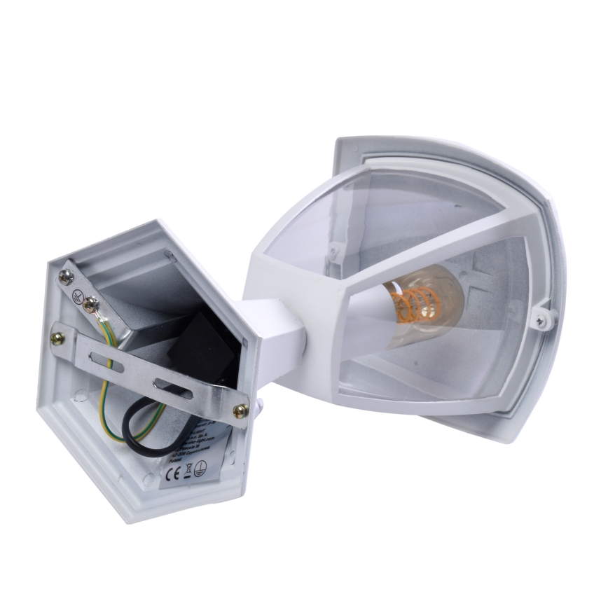 Candeeiro de exterior FOX 1xE27/40W/230V IP44 branco