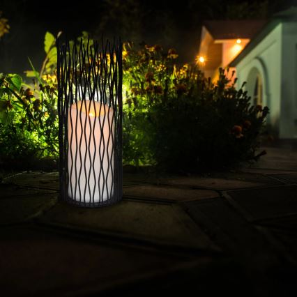 Candeeiro de exterior LED BORG 2xAA IP44