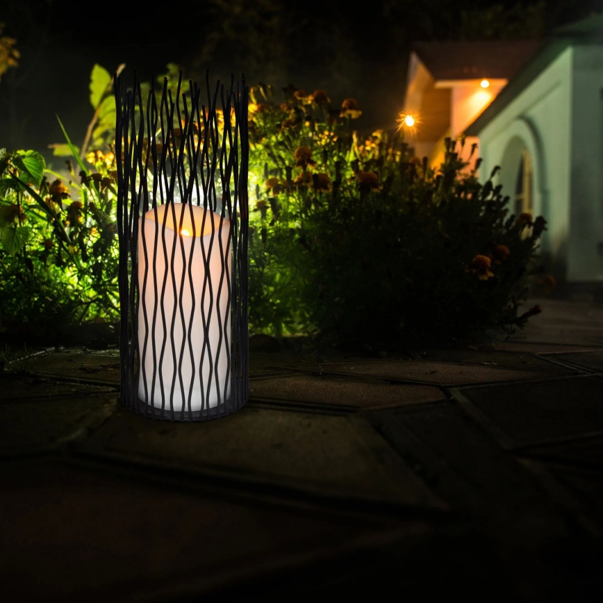 Candeeiro de exterior LED BORG 2xAA IP44
