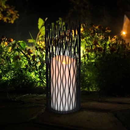 Candeeiro de exterior LED BORG 2xAA IP44