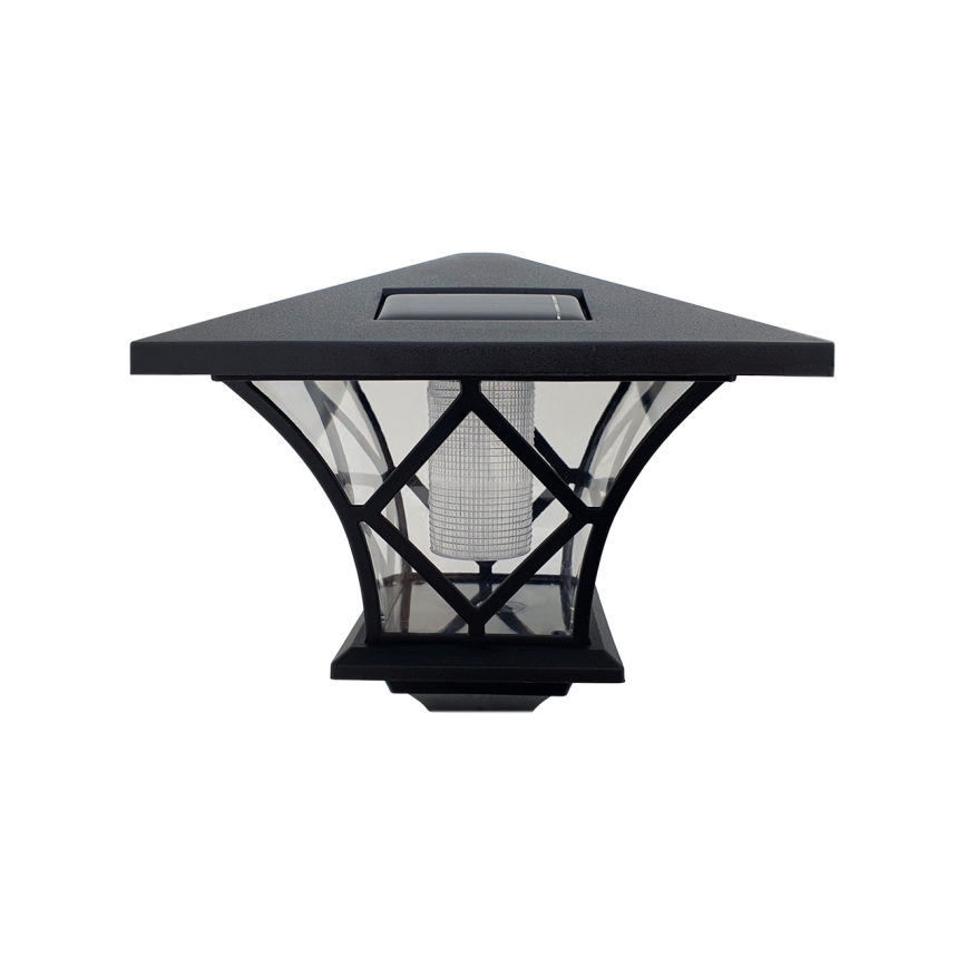 Candeeiro de exterior LED Solar 3em1 LED/1,2V IP44 preto