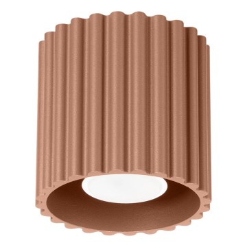 Candeeiro de foco AURA 1xGU10/10W/230V 10 cm castanho