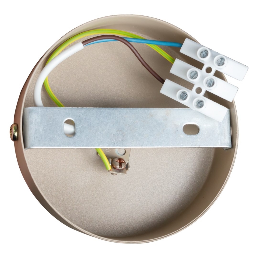 Candeeiro de focos DEX 4xE14/10W/230V bege/creme