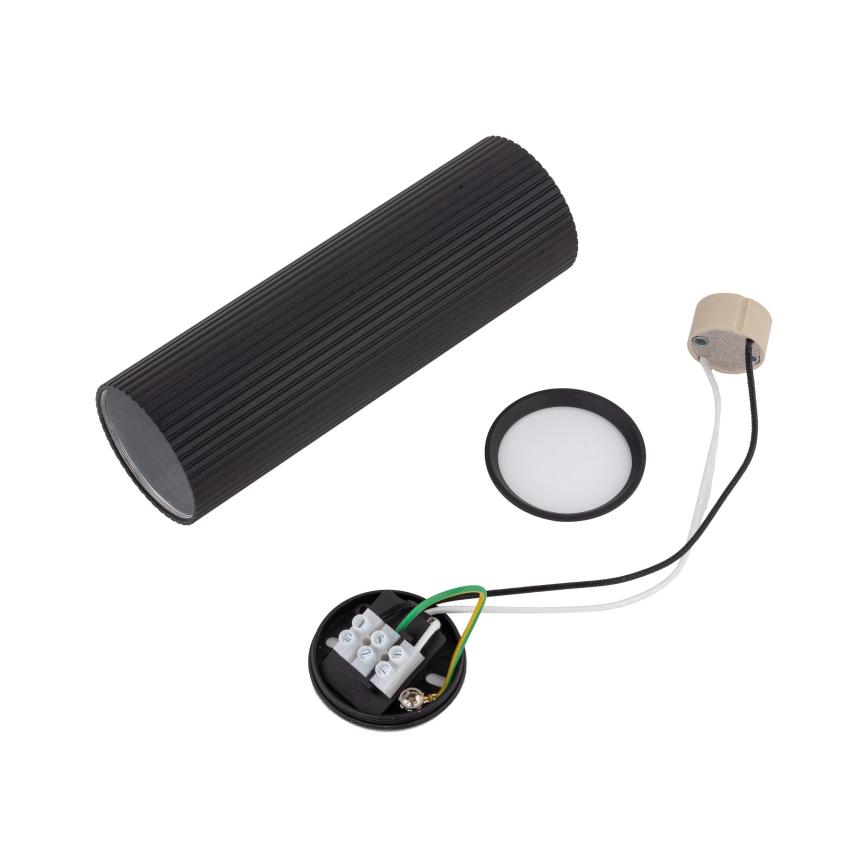 Candeeiro de focos TUNE M 1xGU10/10W/230V 17 cm preto