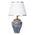 Candeeiro de mesa 1xE27/40W/230V azul/dourado