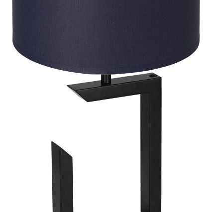 Candeeiro de mesa 1xE27/60W/230V 45 cm azul/dourado
