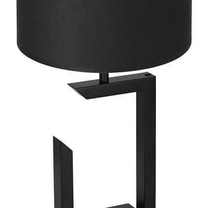 Candeeiro de mesa 1xE27/60W/230V 45 cm preto/dourada