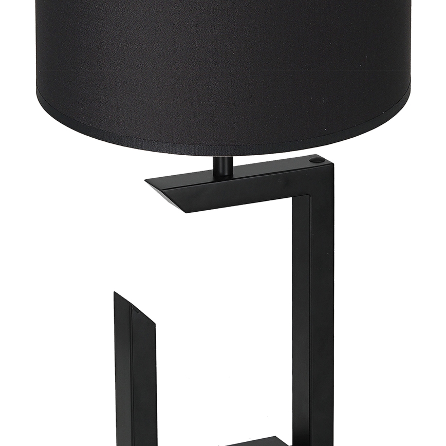 Candeeiro de mesa 1xE27/60W/230V 45 cm preto/dourada