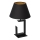 Candeeiro de mesa 1xE27/60W/230V 45 cm preto/dourado